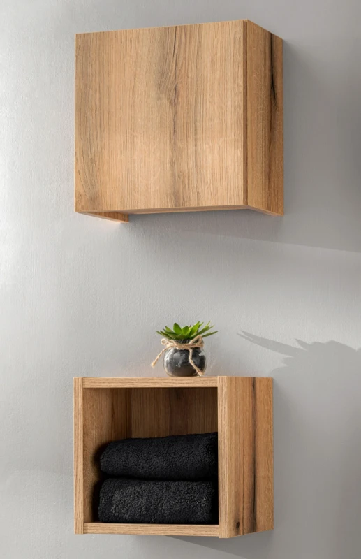 Regał górny qubik NOVA OAK dąb coast evoke