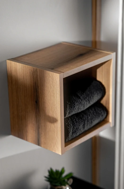 Regał górny qubik NOVA OAK dąb coast evoke