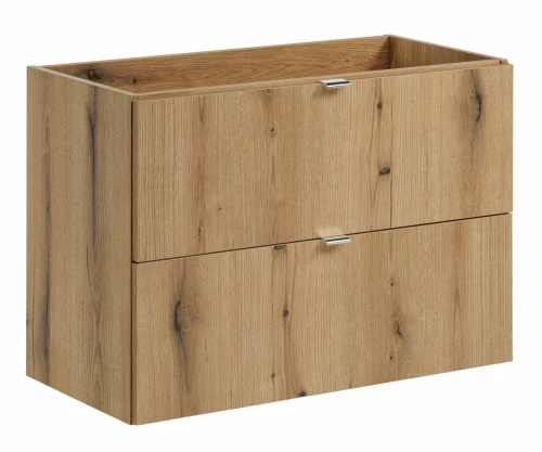 Szafka łazienkowa pod umywalkę 80 cm 2 szuflady NOVA OAK dąb coast evoke