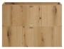 Szafka łazienkowa pod umywalkę 80 cm 2 szuflady NOVA OAK dąb coast evoke
