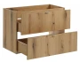 Szafka łazienkowa pod umywalkę 80 cm 2 szuflady NOVA OAK dąb coast evoke