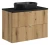 Szafka łazienkowa pod umywalkę 80 cm 2 szuflady NOVA OAK dąb coast evoke