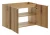 Szafka łazienkowa pod umywalkę 80 cm NOVA OAK dąb coast evoke