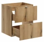 Szafka łazienkowa pod umywalkę 60 cm 2 szuflady NOVA OAK dąb coast evoke