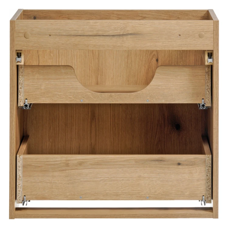 Szafka łazienkowa pod umywalkę 60 cm 2 szuflady NOVA OAK dąb coast evoke