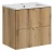 Szafka łazienkowa pod umywalkę 60 cm 2 szuflady NOVA OAK dąb coast evoke