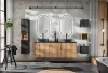 Szafka łazienkowa pod umywalkę 60 cm 2 szuflady NOVA OAK dąb coast evoke
