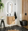 Szafka łazienkowa pod umywalkę 60 cm 2 szuflady NOVA OAK dąb coast evoke