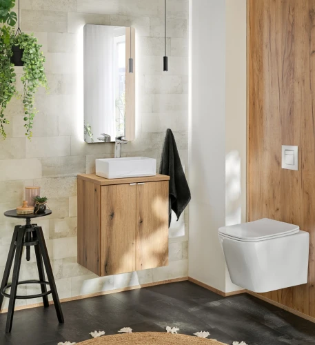 Szafka łazienkowa pod umywalkę 60 cm NOVA OAK dąb coast evoke