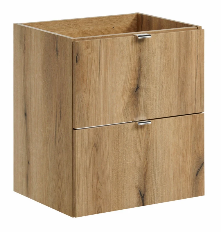 Szafka łazienkowa pod umywalkę 50 cm 2 szuflady NOVA OAK dąb coast evoke