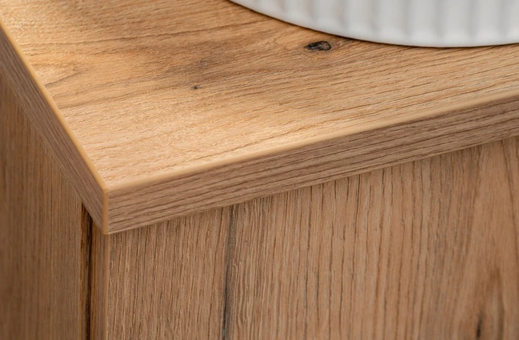 Szafka łazienkowa pod umywalkę 50 cm 2 szuflady NOVA OAK dąb coast evoke