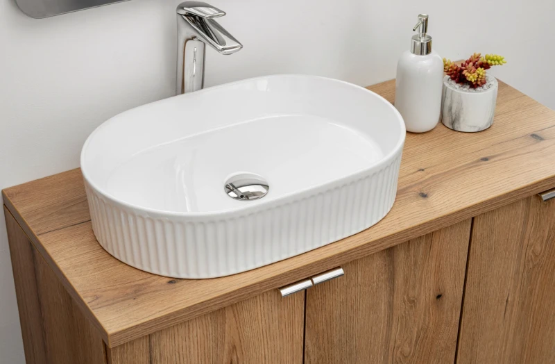 Szafka łazienkowa pod umywalkę 50 cm NOVA OAK dąb coast evoke