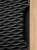 Szafka górna 35 cm OCEAN BLACK czarny + dąb olejowany