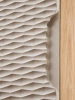 Szafka górna qubik 35 cm OCEAN BEIGE beż + dąb olejowany