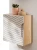 Szafka górna qubik 35 cm OCEAN BEIGE beż + dąb olejowany
