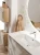 Szafka łazienkowa pod umywalkę 70 cm 2 szuflady OCEAN BEIGE beż + dąb olejowany