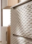 Szafka łazienkowa pod umywalkę 60 cm 2 drzwi OCEAN BEIGE beż + dąb olejowany