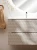 Szafka łazienkowa pod umywalkę 120 cm 2 szuflady OCEAN BEIGE beż + dąb olejowany