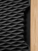 Szafka górna 35 cm LUXOR BLACK czarny + dąb olejowany