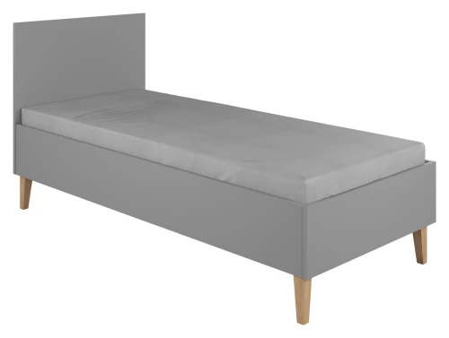 Łóżko dziecięce 180x80 KUBI szare