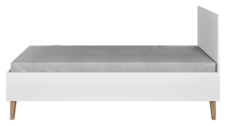 Łóżko dziecięce 180x80 KUBI białe