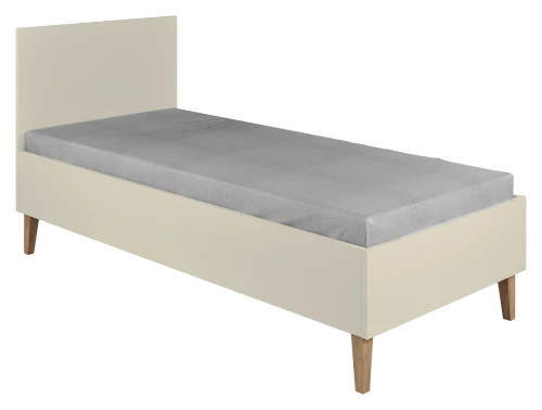 Łóżko KUBI 180x80 cm do pokoju dziecięcego i młodzieżowego kaszmirowe