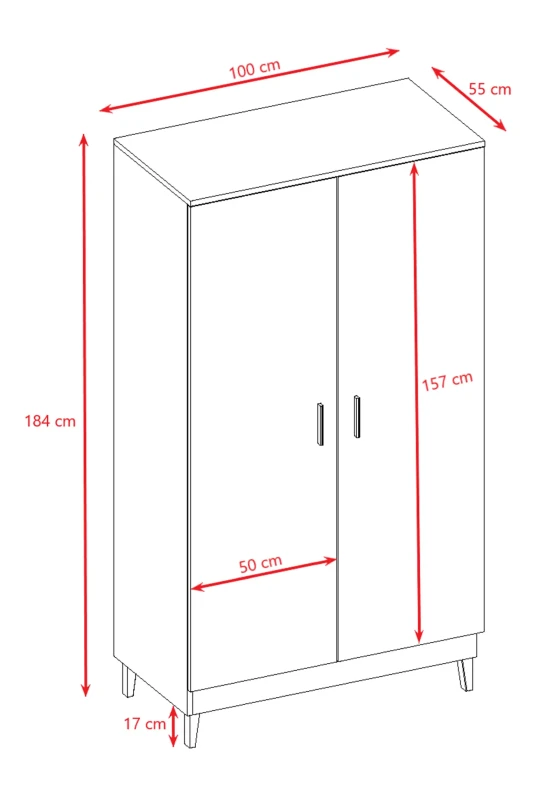 Zestaw mebli młodzieżowych KUBI kaszmirowy