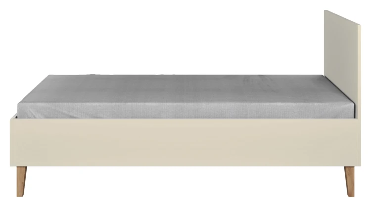 Łóżko KUBI 180x80 cm do pokoju dziecięcego i młodzieżowego kaszmirowe