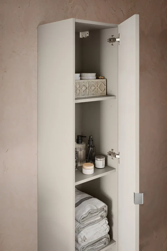 Szafka łazienkowa 35 cm Bella Cashmere wysoka jednodrzwiowa