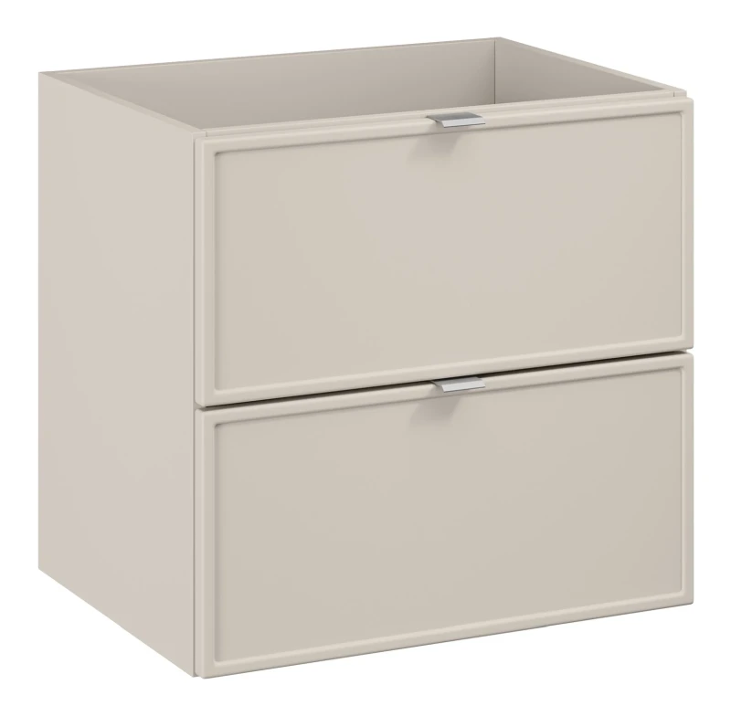 Szafka pod umywalkę 60 cm Bella Cashmere z 2 szufladami