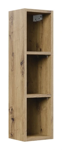 Regał łazienkowy górny 20 cm Bella Cashmere otwarty 2 półki dąb artisan