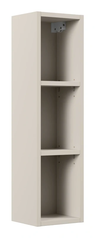 Regał łazienkowy górny 20 cm Bella Cashmere otwarty 2 półki