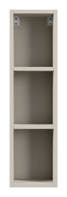 Regał łazienkowy górny 20 cm Bella Cashmere otwarty 2 półki