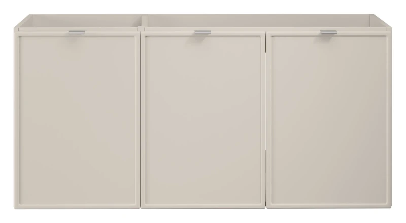 Szafka pod umywalkę 120 cm Bella Cashmere trzydrzwiowa