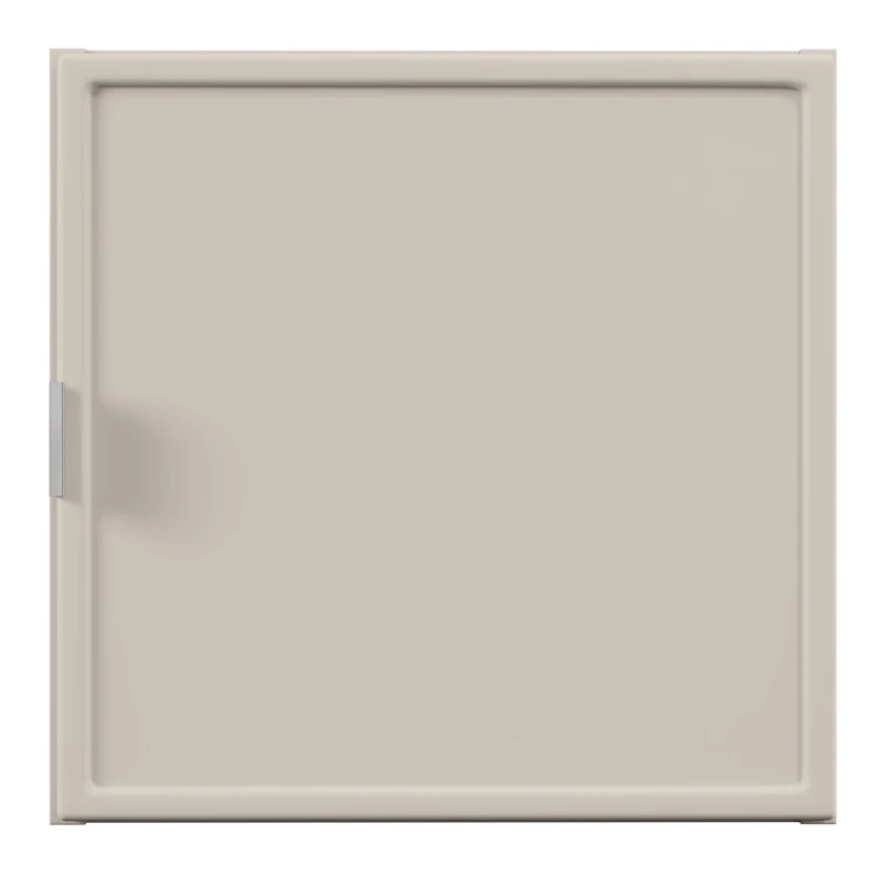 Szafka łazienkowa górna Qubik 35 cm Bella Cashmere jednodrzwiowa