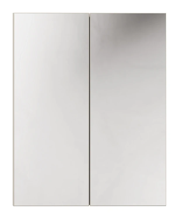 Szafka łazienkowa z lustrem 60 cm Bella Cashmere dwudrzwiowa