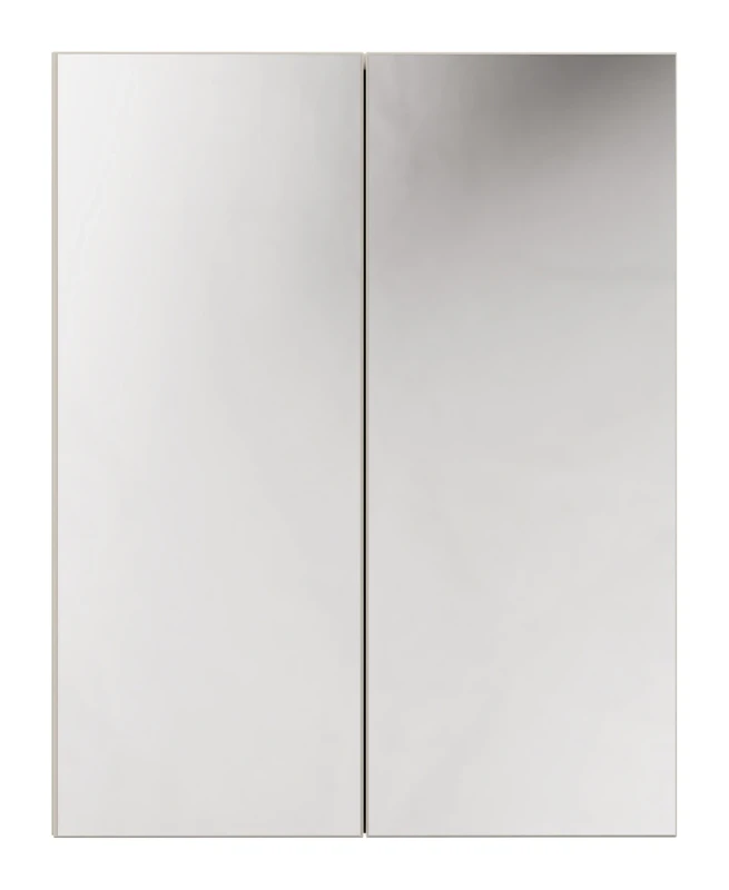 Szafka łazienkowa z lustrem 60 cm Bella Cashmere dwudrzwiowa