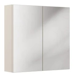 Szafka łazienkowa z lustrem 80 cm Bella Cashmere dwudrzwiowa