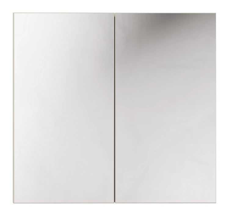 Szafka łazienkowa z lustrem 80 cm Bella Cashmere dwudrzwiowa