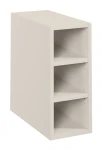 Regał łazienkowy pod blat 20 cm Bella Cashmere otwarty z 2 półkami