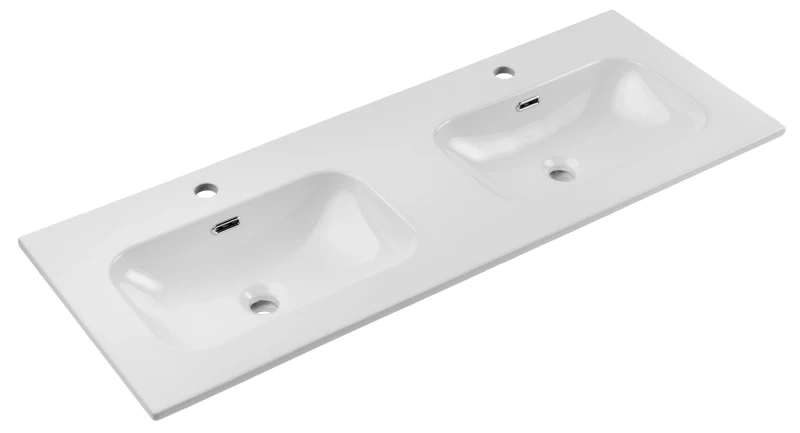 Zestaw mebli łazienkowych Bella Cashmere szafka 120 cm z umywalką meblową Fly