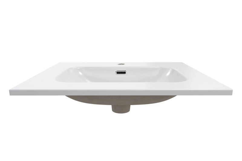 Zestaw mebli łazienkowych Bella Cashmere szafka 60 cm z umywalką meblową Fly