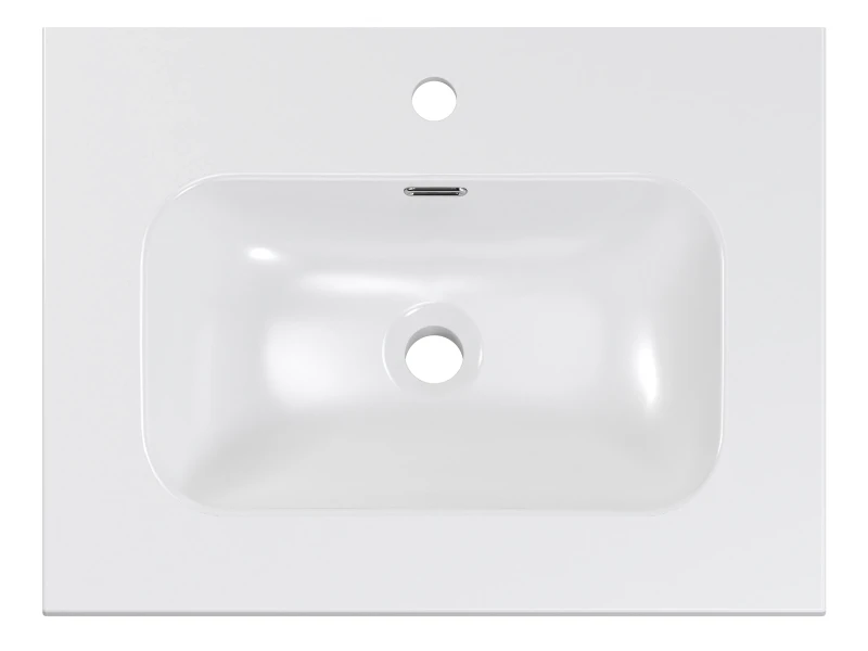 Zestaw mebli łazienkowych Bella Cashmere szafka 60 cm z umywalką meblową Fly