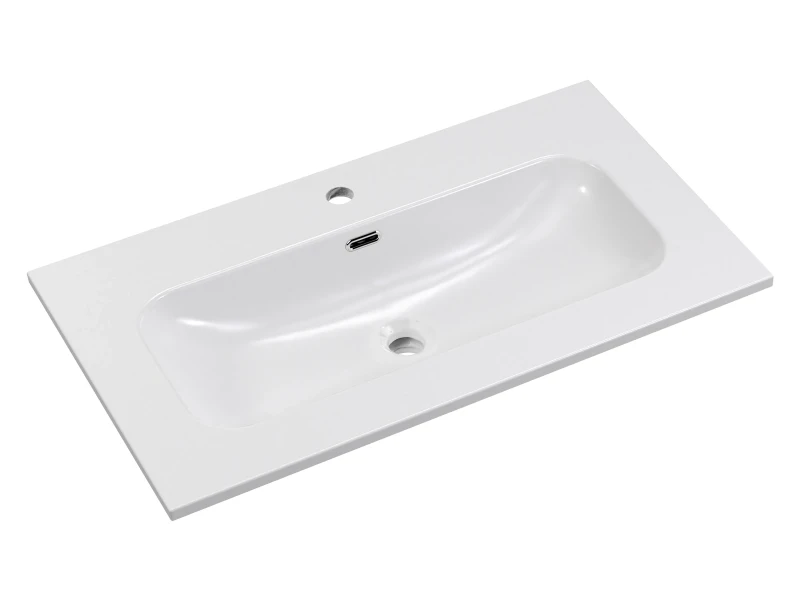 Zestaw mebli łazienkowych Bella Cashmere szafka 80 cm z umywalką meblową Fly