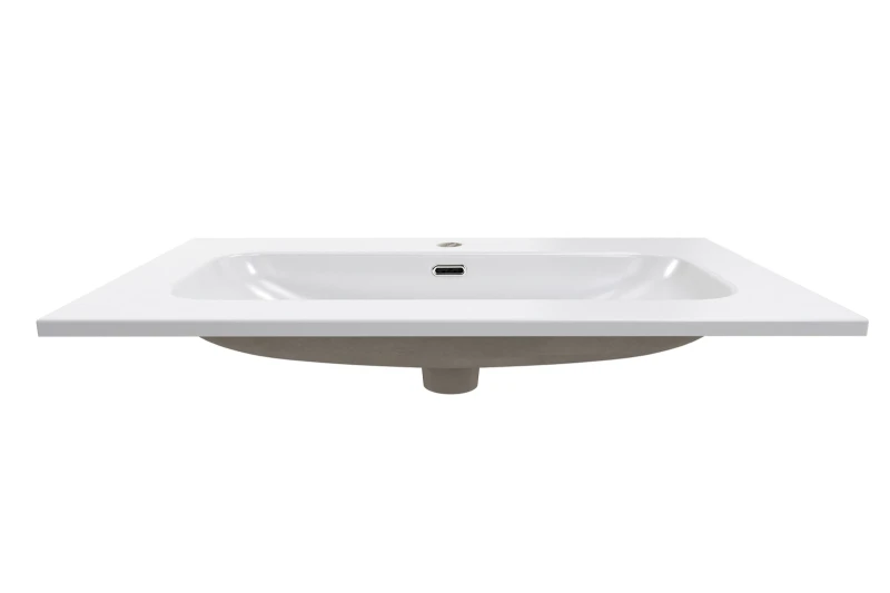 Zestaw mebli łazienkowych Bella Cashmere szafka 80 cm z umywalką meblową Fly