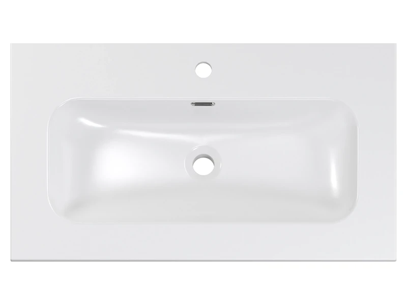 Zestaw mebli łazienkowych Bella Cashmere szafka 80 cm z umywalką meblową Fly