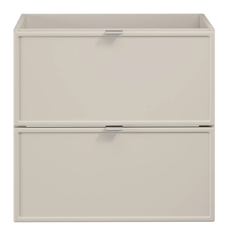 Zestaw mebli łazienkowych Bella Cashmere z blatem 120 cm dąb artisan - 4 elementy