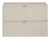 Zestaw mebli łazienkowych Bella Cashmere z blatem 140 cm dąb artisan - 4 elementy