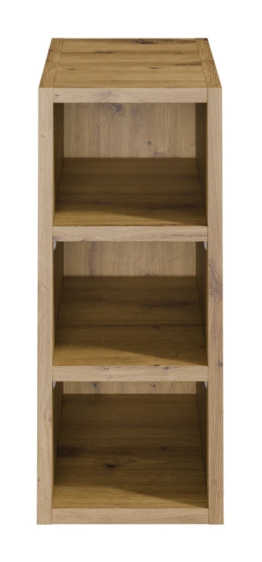 Zestaw mebli łazienkowych Bella Cashmere z blatem 140 cm dąb artisan - 4 elementy