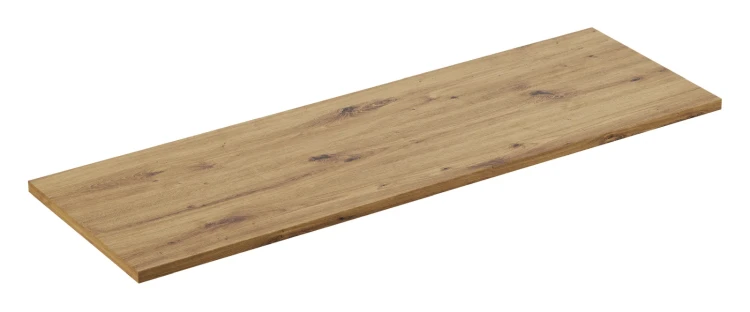 Zestaw mebli łazienkowych Bella Cashmere z blatem 140 cm dąb artisan - 4 elementy